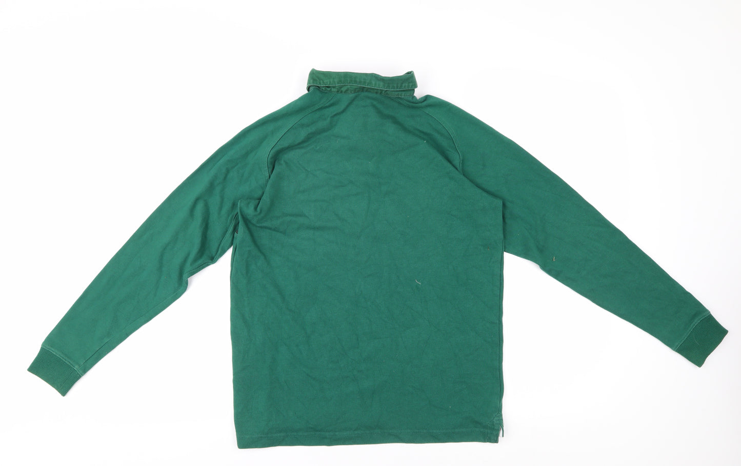 Canterbury Boys Green Rugby Polo Shirt, 12 Years, Long Sleeve