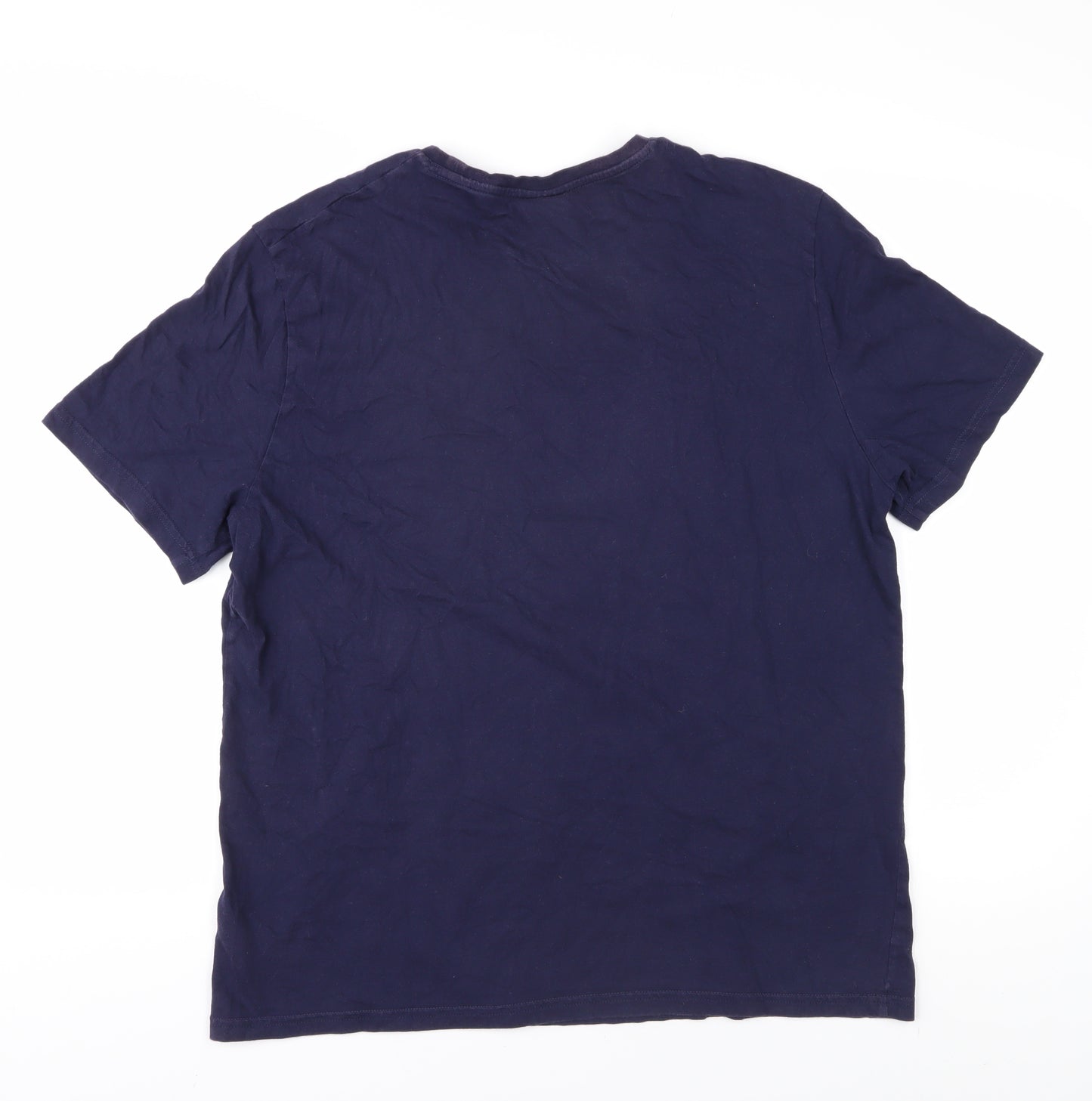 Peppa Pig XL Blue Cotton Daddy Pig T-Shirt