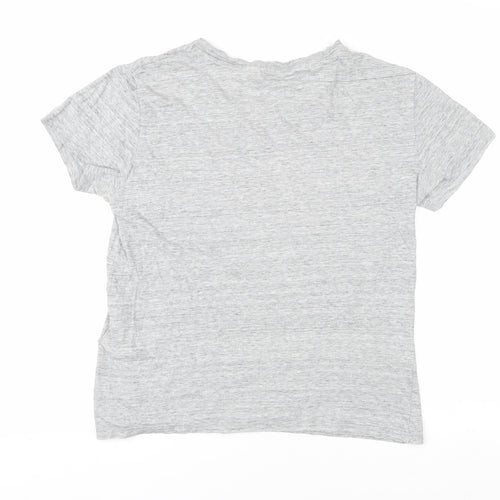 Levi's Women's Grey Basic Crew Neck T-Shirt - Size S
