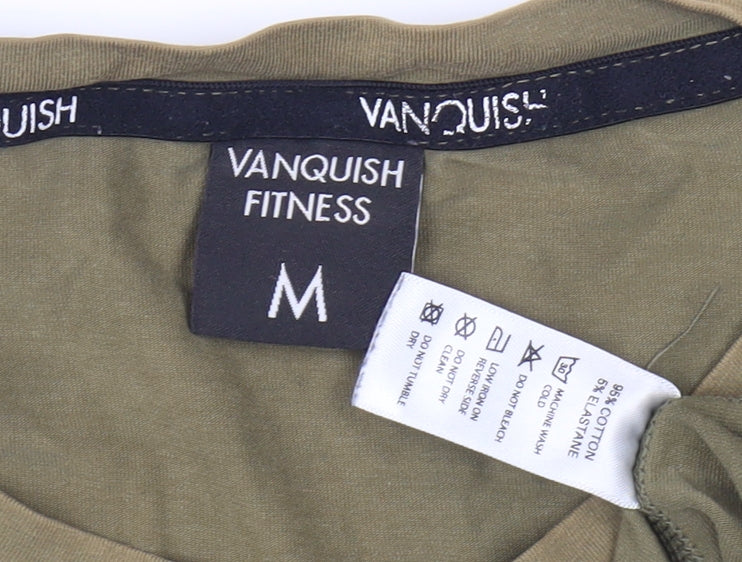 Vanquish Fitness Men's Green Medium T-Shirt