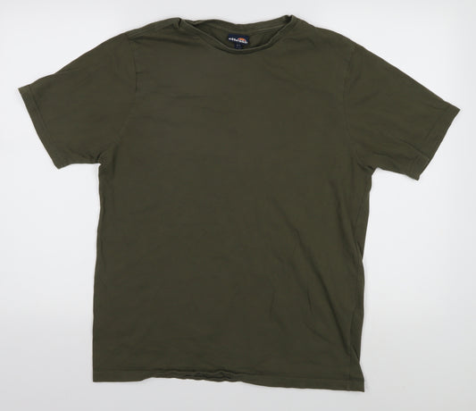 Ellesse Green Men's Short Sleeve T-Shirt L