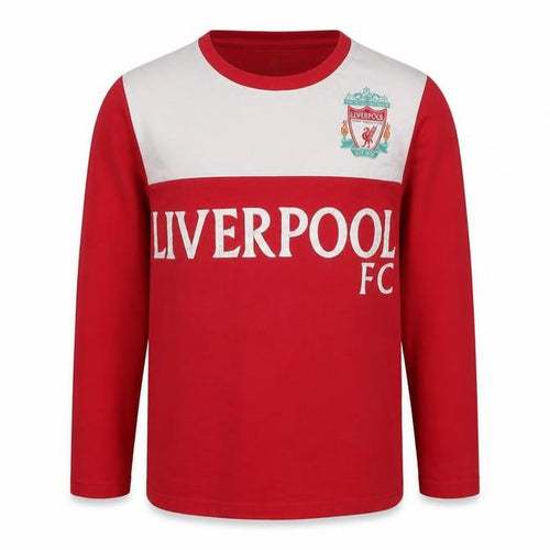Marks and Spencer Boys Red Graphic T-Shirt Long Sleeve 11-12Y