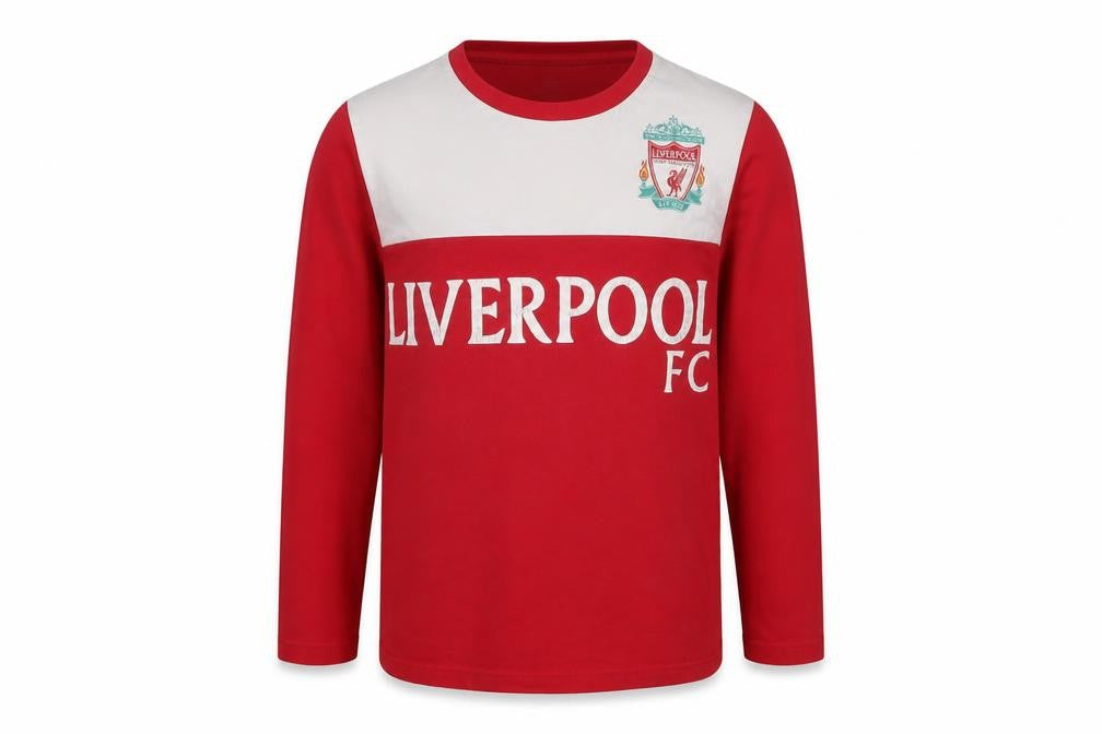 Marks and Spencer Boys Red Graphic T-Shirt Long Sleeve 11-12Y