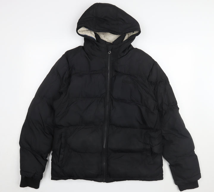 SoulCal & Co Men's Black Puffer Jacket Size S