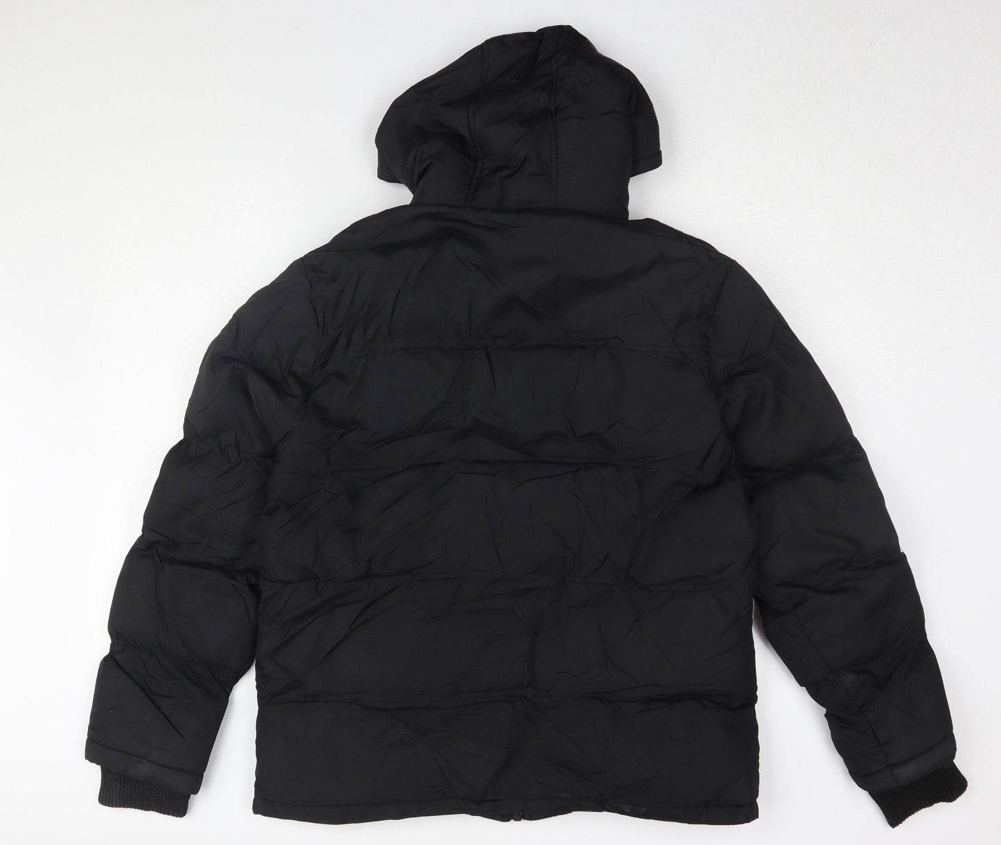 SoulCal & Co Men's Black Puffer Jacket Size S