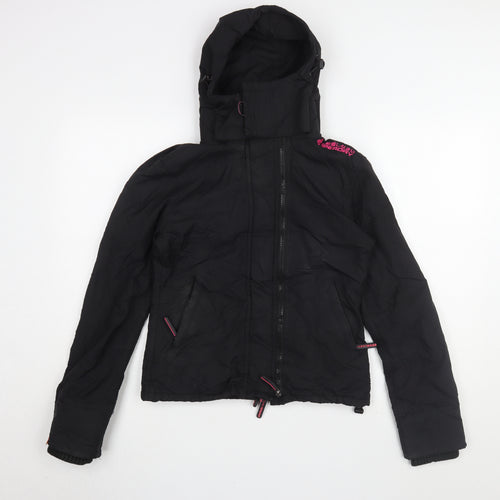 Superdry Women's Black Windbreaker Jacket S