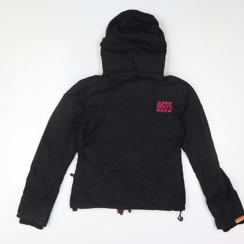 Superdry Women's Black Windbreaker Jacket S