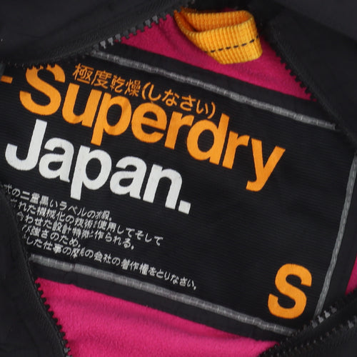 Superdry Women's Black Windbreaker Jacket S