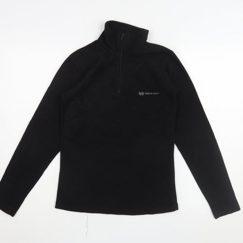 Dare 2b Women's Black Fleece Henley Sweatshirt - Size 8