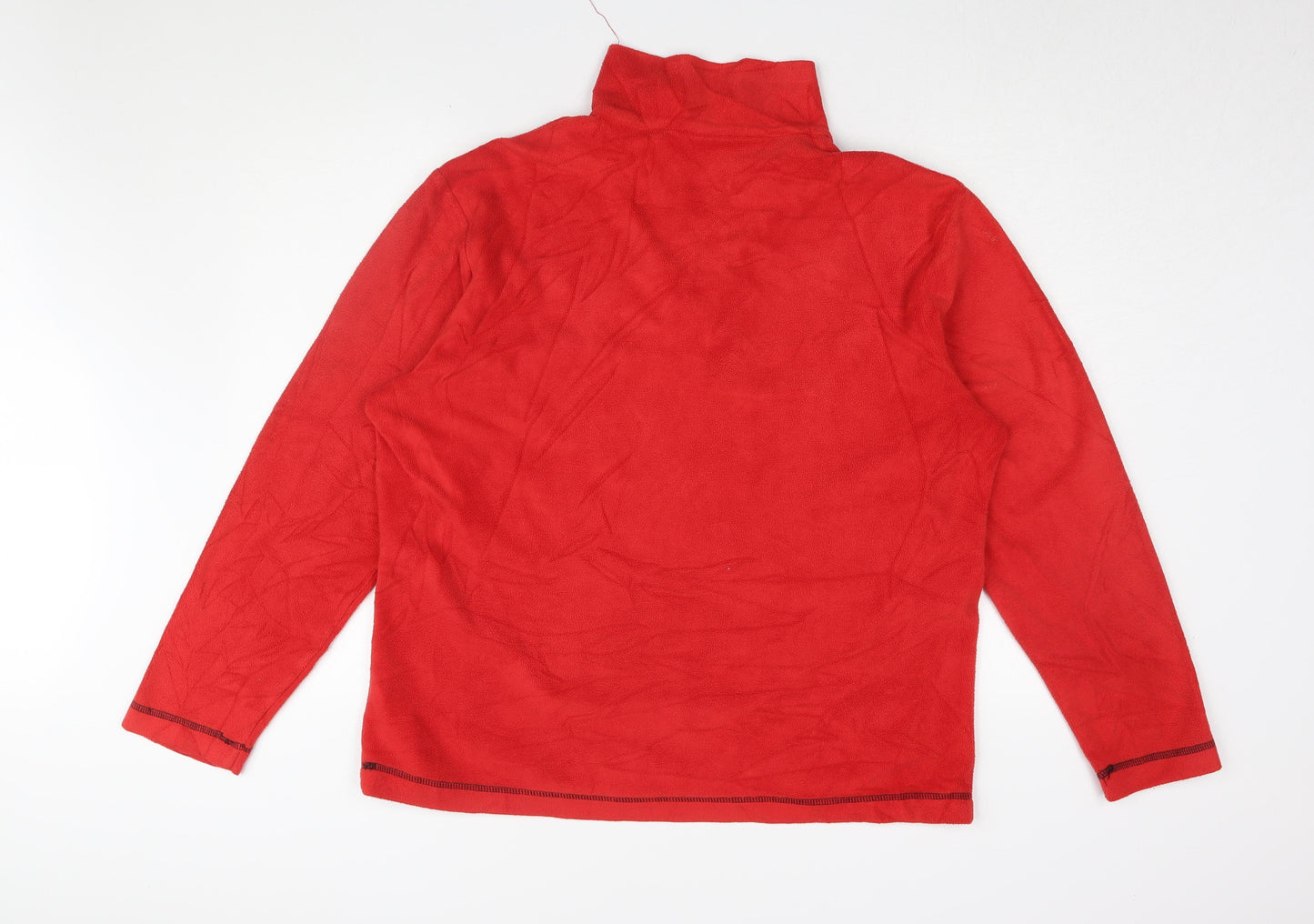 Campri Men's Red 1/2 Zip Sweatshirt L
