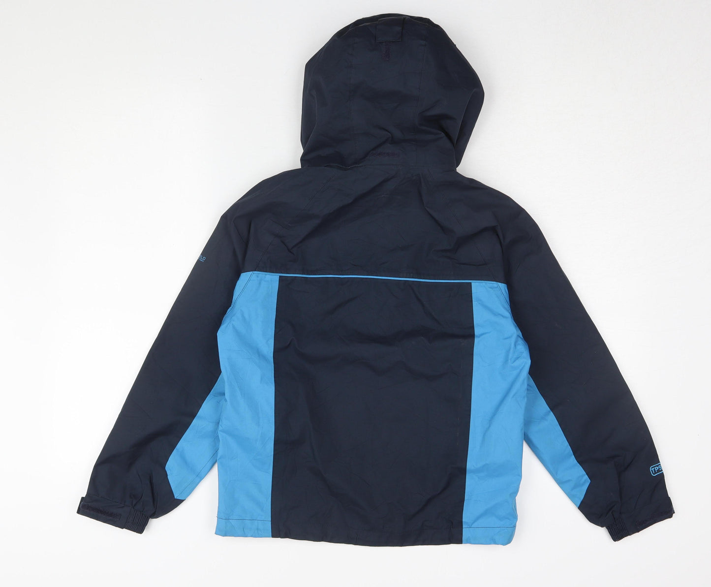 Trespass Boys Blue Waterproof Rain Coat 9-10 Years