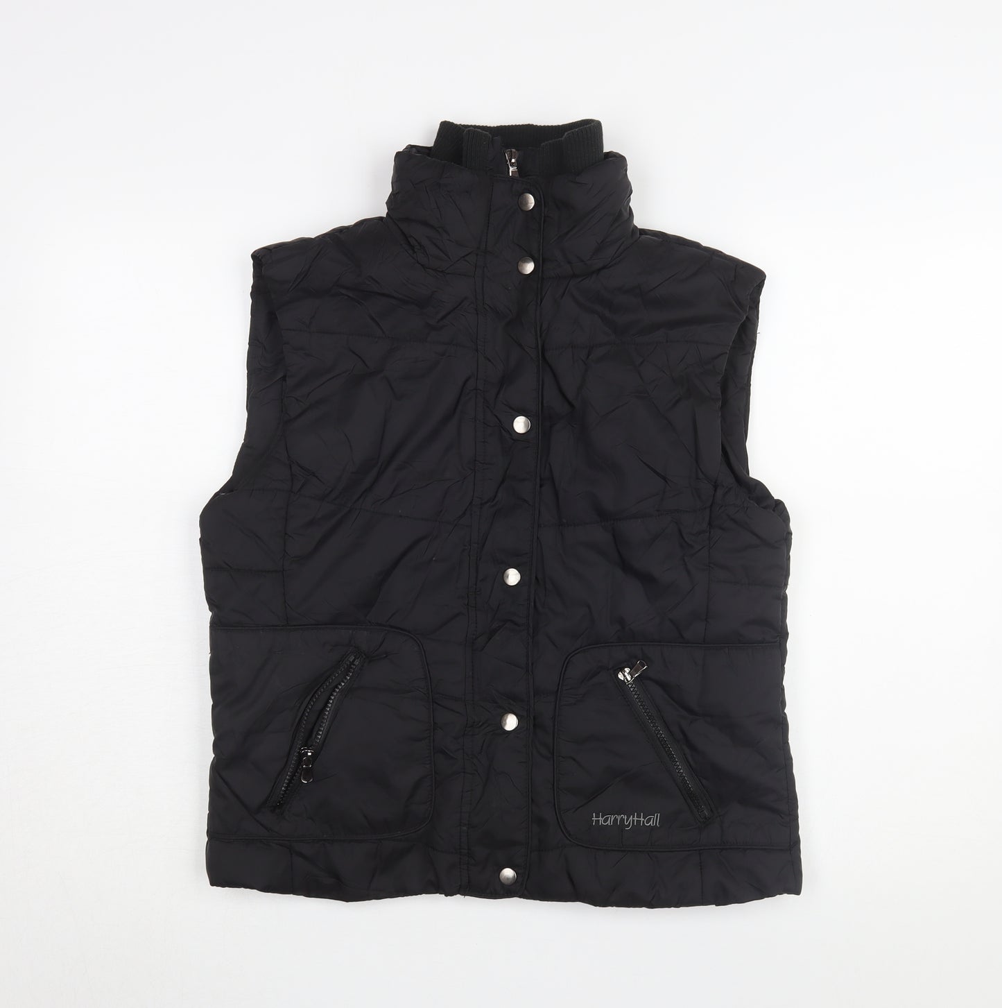 Harry Hall Women's Black Bodywarmer Waistcoat L