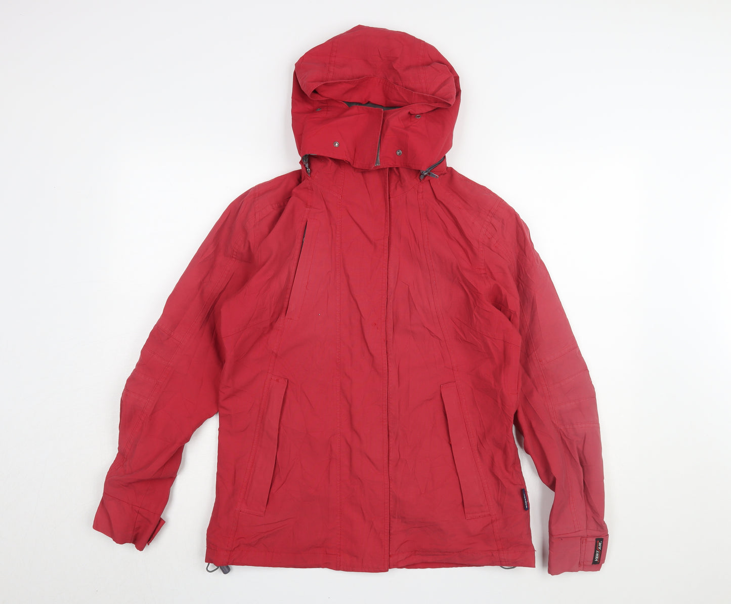 James Harvest Women's Red Hooded Jacket S Regular