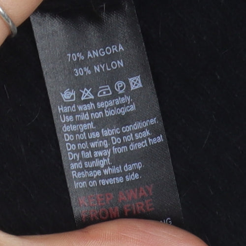 Monsoon Women's Black Cardigan, Size 18, Soft Angora