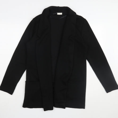 Dreams Women's Black S Basic Coatigan