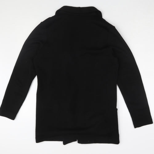 Dreams Women's Black S Basic Coatigan