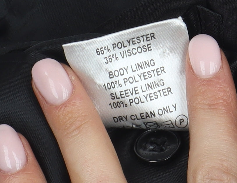 Occasions Men's Black Slim Tuxedo Blazer 36L