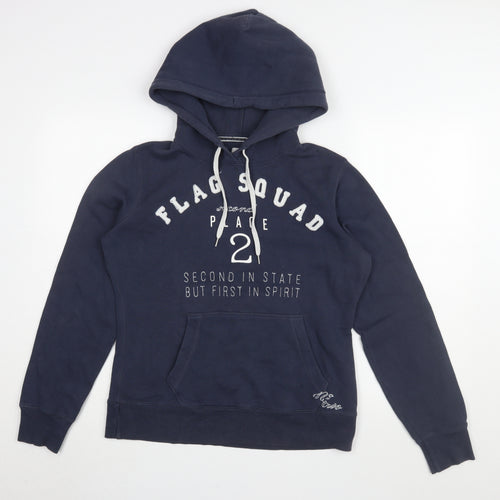 H&M Unisex Blue Pullover Hoodie Size 12