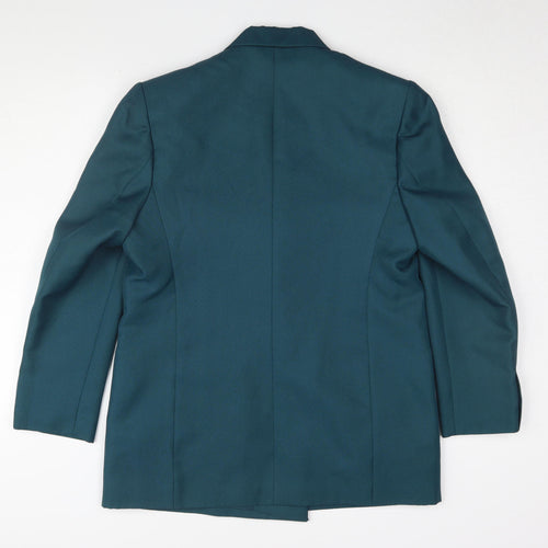 Classic Woman Green Blazer, Women's Size 14, Long, Formal