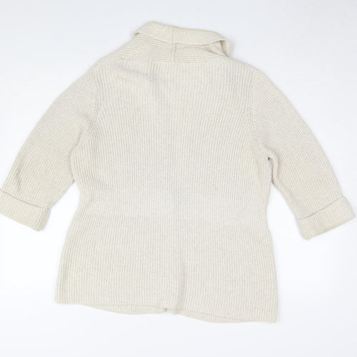 Marks and Spencer Women's Ivory Cardigan Size 16