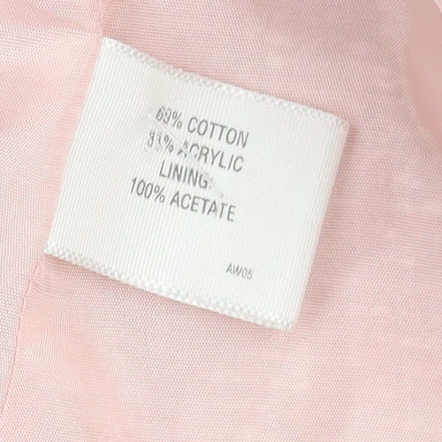 Country Casuals Pink Tweed Women’s Jacket Size 16