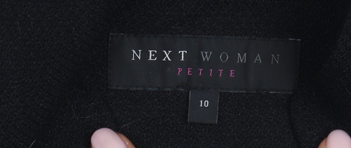 Next Women’s Black Suit Jacket, Size 10, Petite Fit