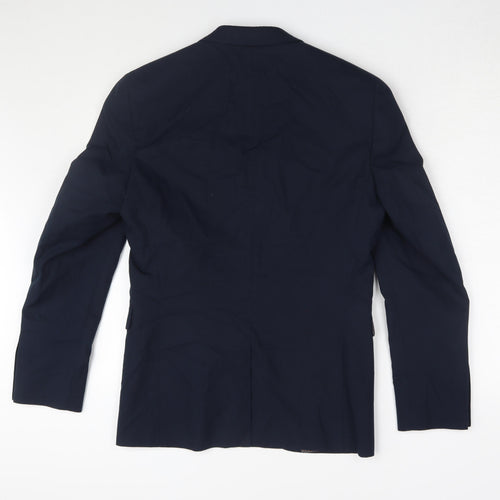 Next Men's Blue Blazer, 36, Regular Fit