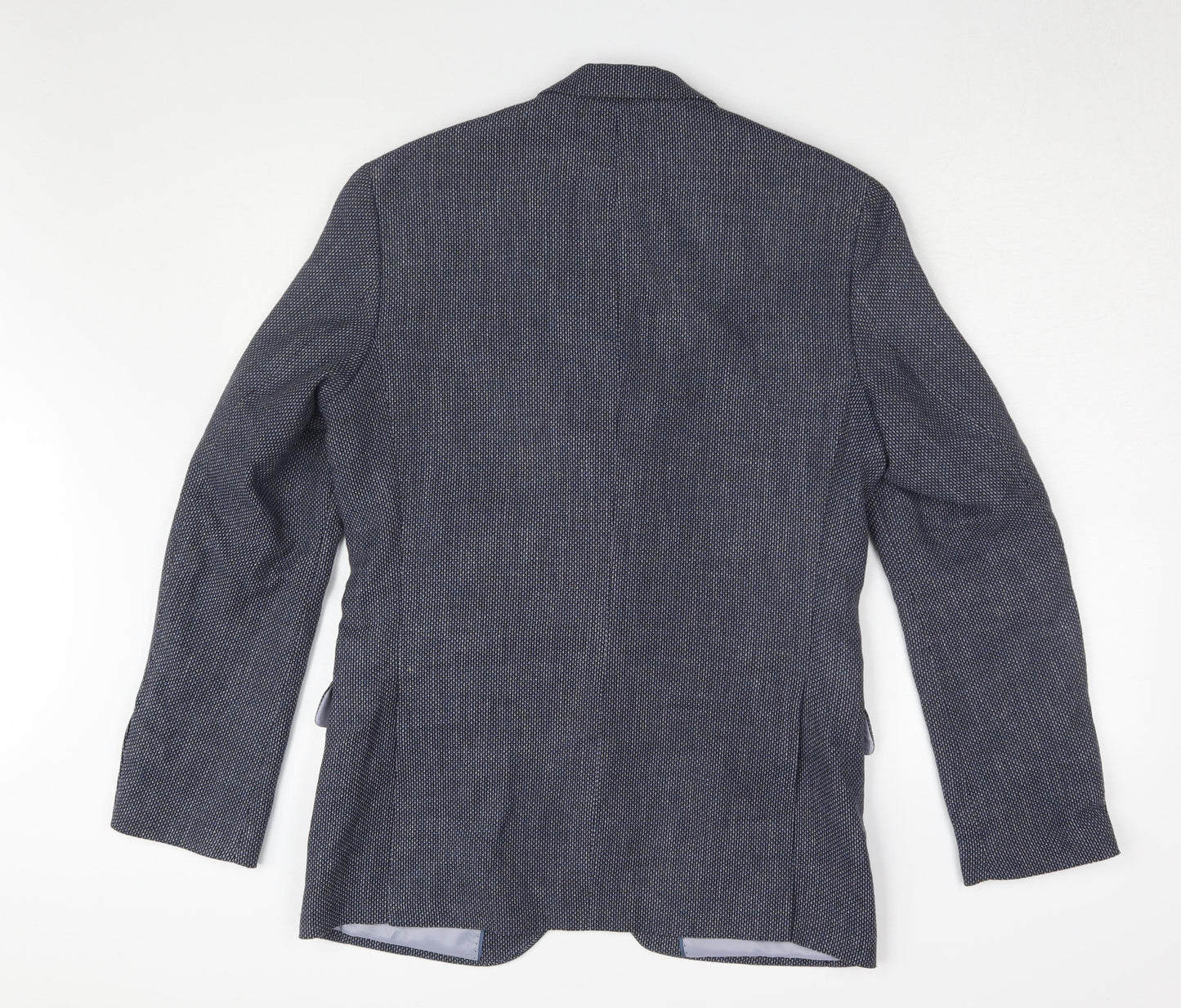 Marks and Spencer Men's Blue Blazer, 38 Regular Fit