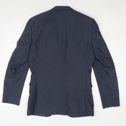 Next Men's Blue Blazer 36 Regular Fit Formal