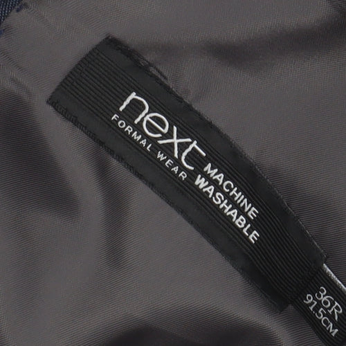 Next Men's Blue Blazer 36 Regular Fit Formal