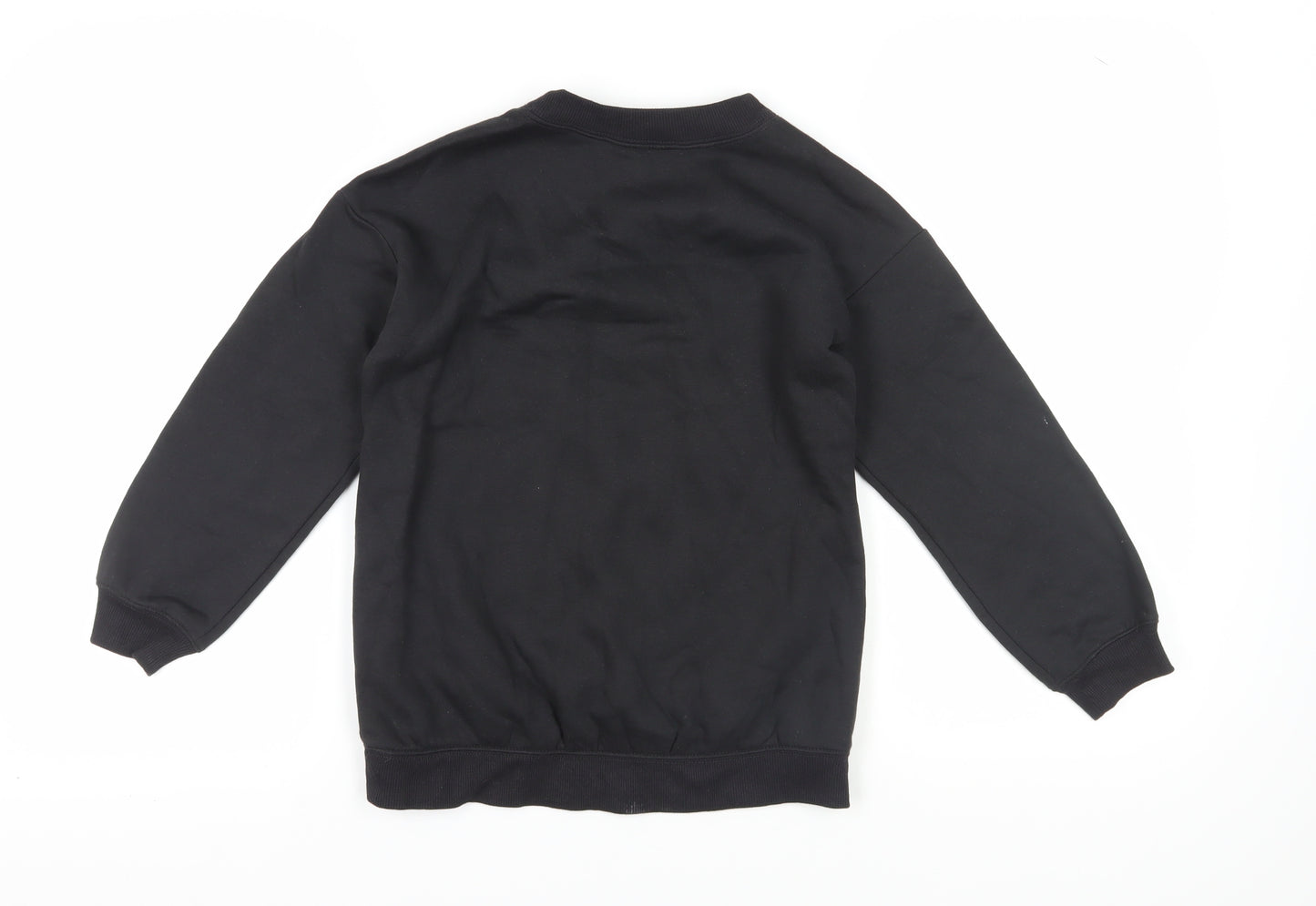 H&M Girls Harry Potter Black Pullover Sweatshirt, 9-10 Years