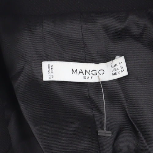 Mango Women's Black Suit Jacket M for Work