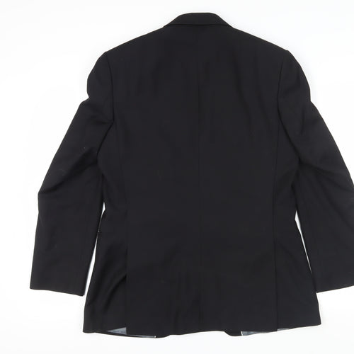 Red Herring Men's Black Blazer Regular Fit 40R
