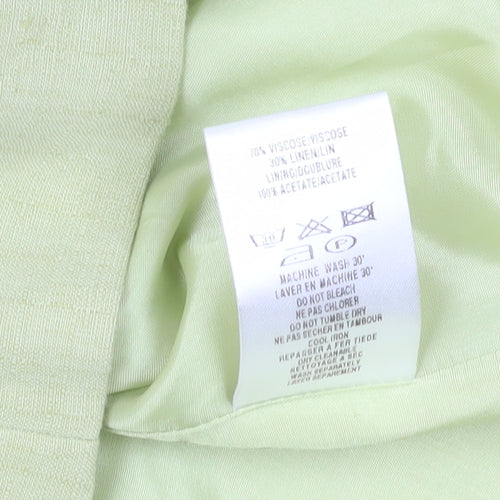 Kaliko Women's Green Blazer, Size 14, Shawl Collar, Lined