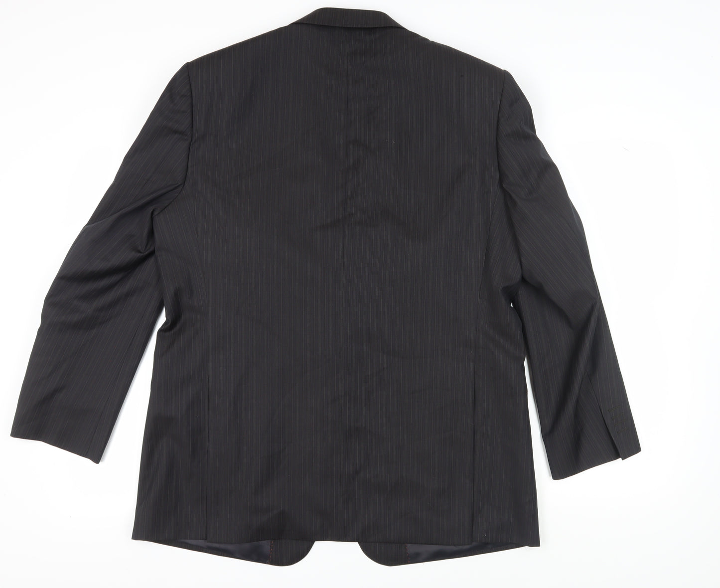 Simon Carter Men's Black Blazer, 44R, Notch Lapel