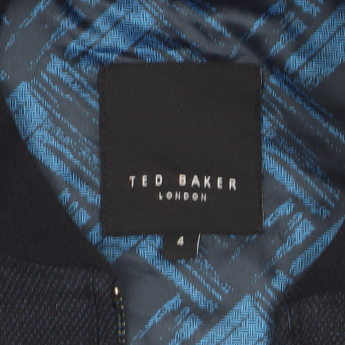 Ted Baker Men's Blue Bomber Jacket, M, Casual Style