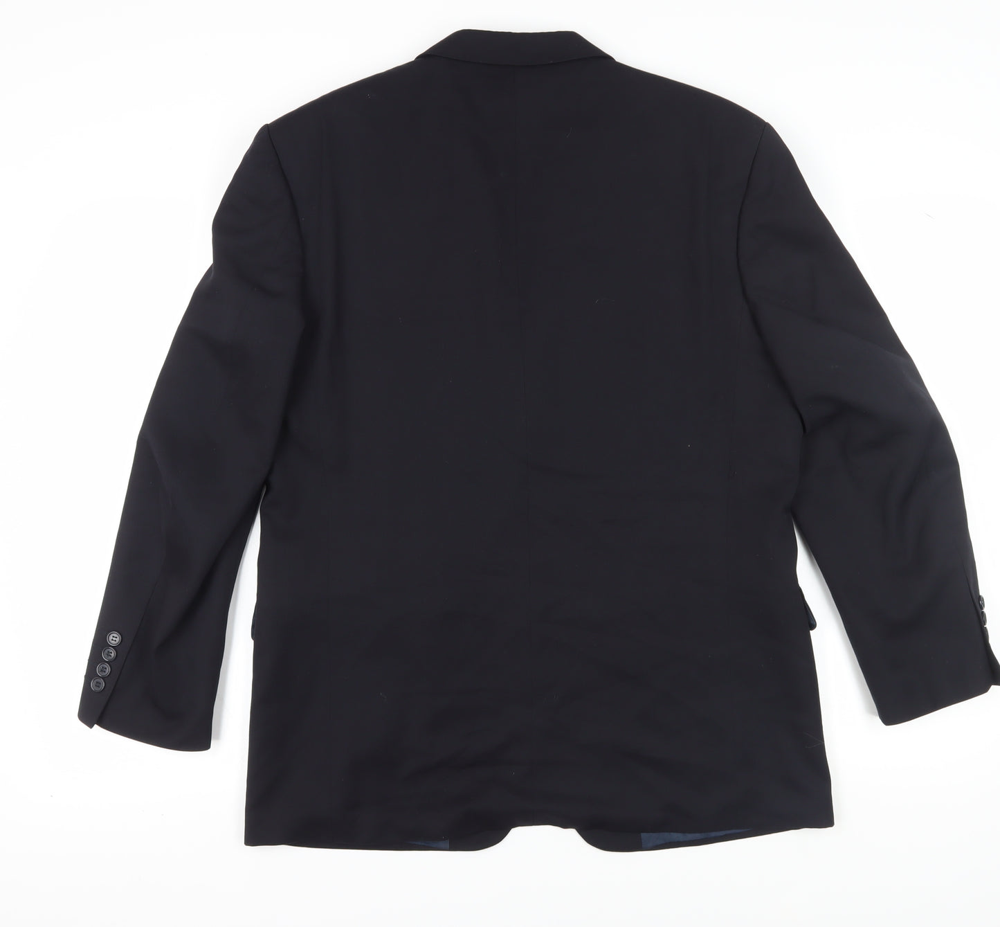 David Moss Men's Black Blazer, Size 40R, Excellent Condition