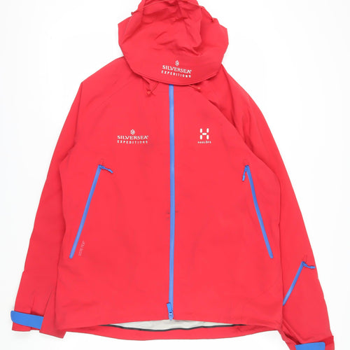 Haglöfs Men's XL Red Waterproof Jacket