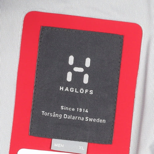 Haglöfs Men's XL Red Waterproof Jacket