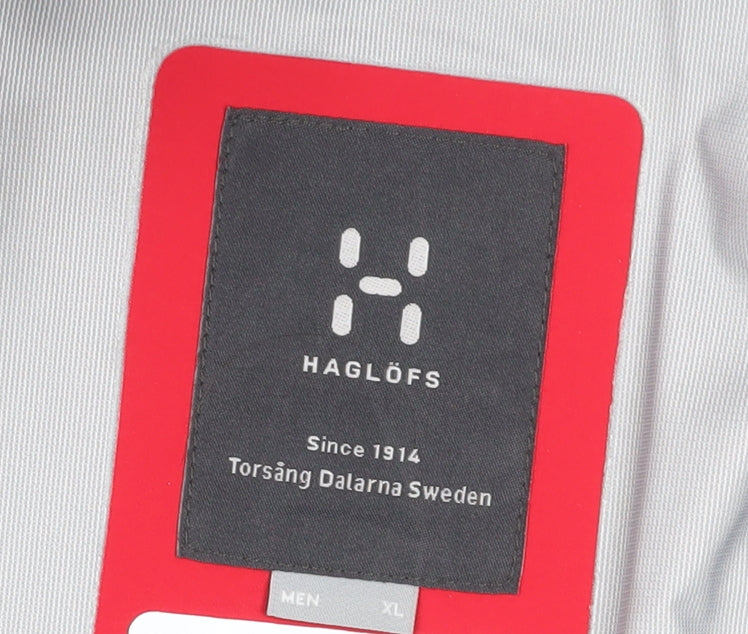 Haglöfs Men's XL Red Waterproof Jacket