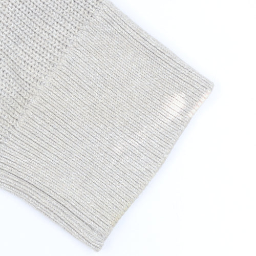 Gap Women's Beige Chunky-Knit Cardigan M/L