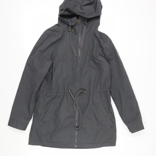 Element Unisex Grey Parka Jacket M Hooded Autumn
