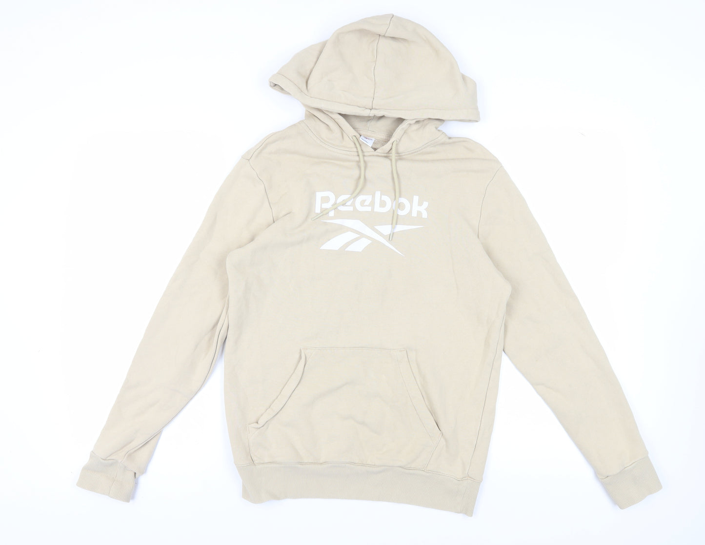 Reebok Men's Beige Pullover Hoodie S