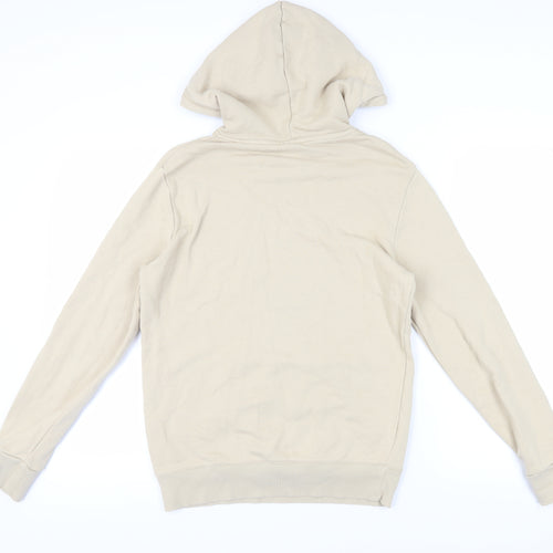 Reebok Men's Beige Pullover Hoodie S