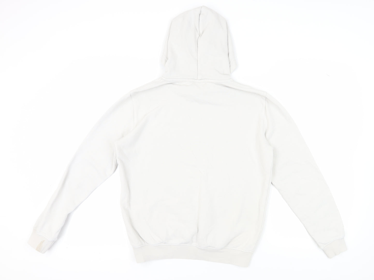 Champion Men's White Pullover Hoodie, Size S