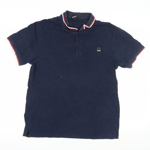 Bench Men's Poo shirt Blue Size L