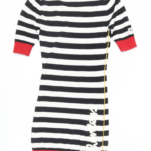 Henry Cottons Women's Striped Vintage Shift Dress Size 0