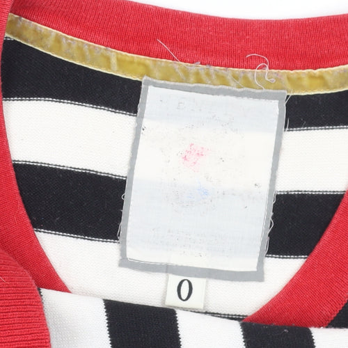 Henry Cottons Women's Striped Vintage Shift Dress Size 0