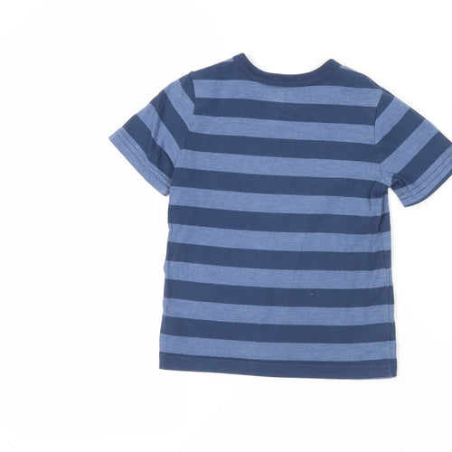 GAP Boys Blue Striped T-Shirt Size 4 Years