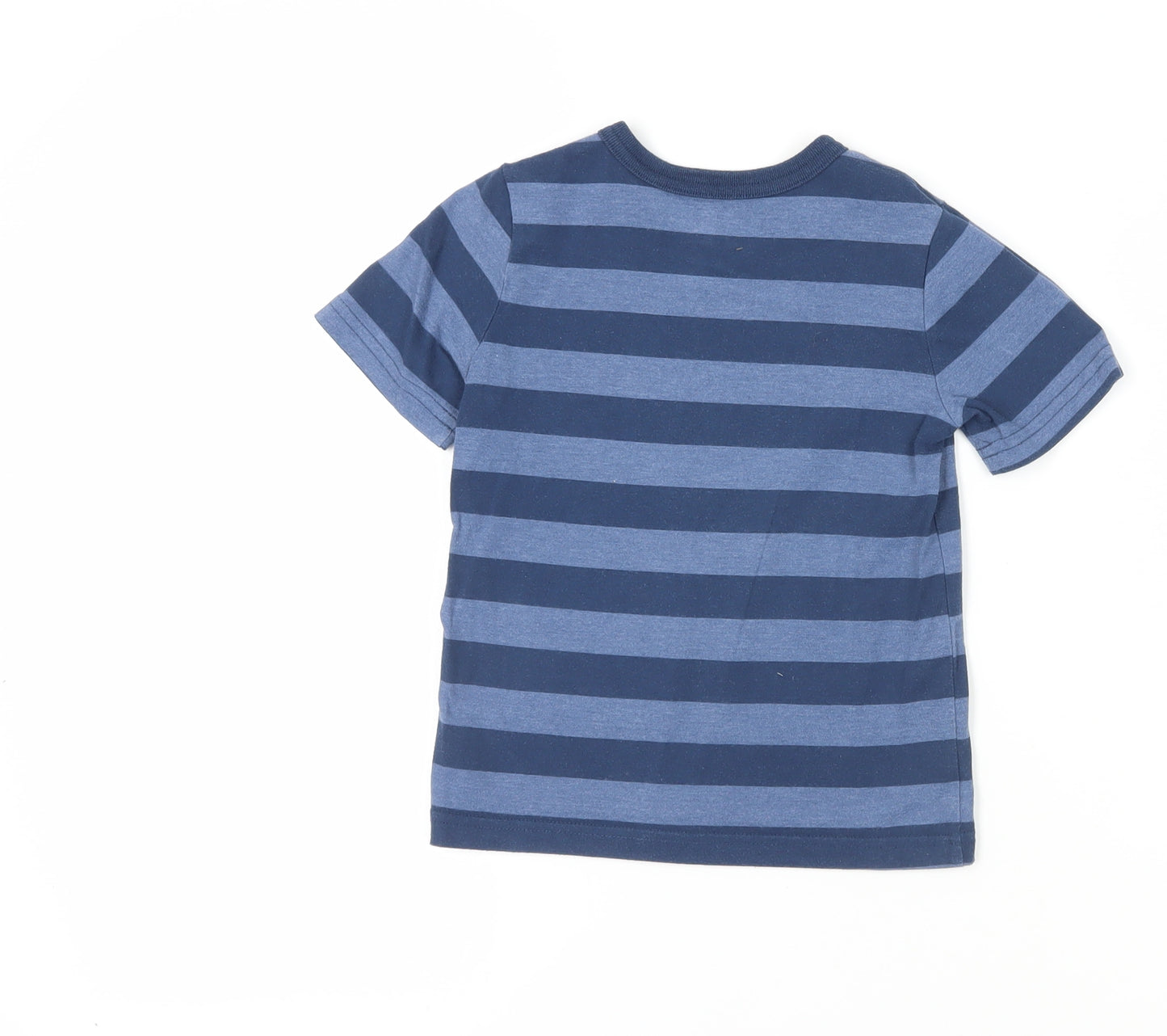 GAP Boys Blue Striped T-Shirt Size 4 Years
